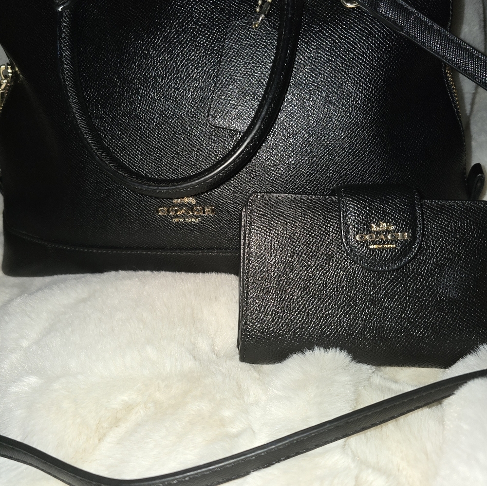 Coach Sierra Satchel w wallet set
